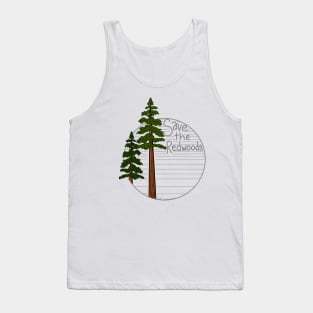 Save the Redwoods Tank Top